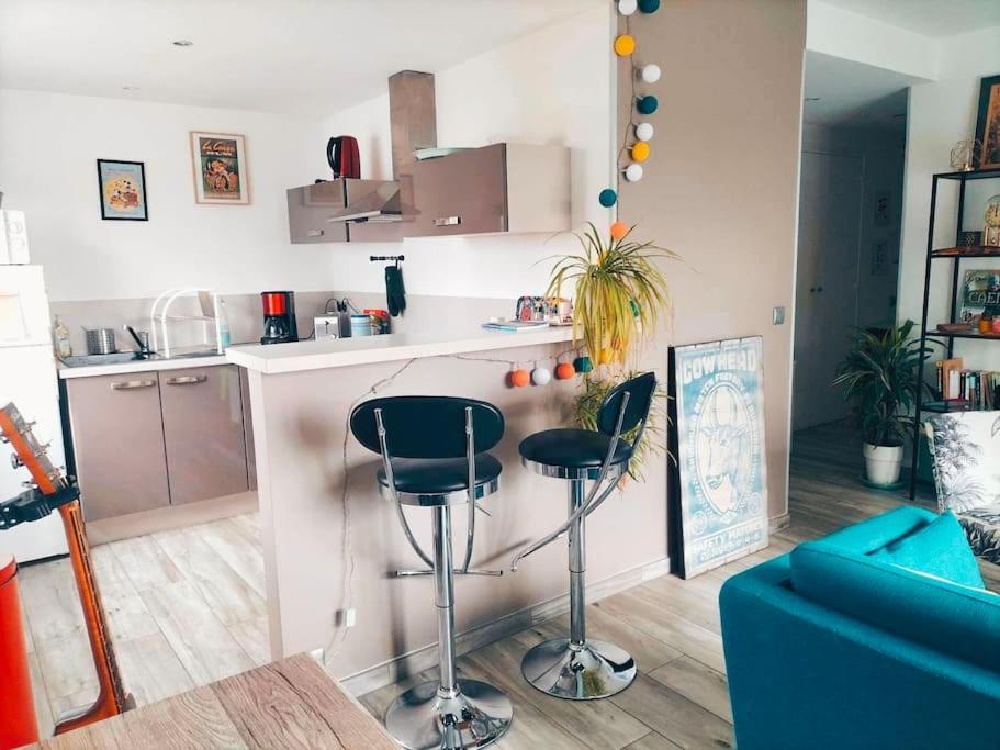 Cozy Apartment Free Parking Caen Buitenkant foto